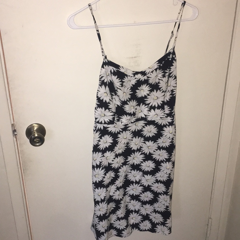 Summer Daisy Print Dress